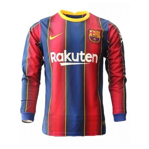 Tailandia Camiseta Barcelona 1ª ML 2020-2021